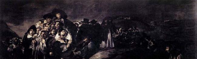 Francisco de goya y Lucientes A Pilgrimage to San Isidro china oil painting image